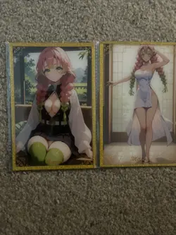 Demon Slayer Waifu Mitsuri A6 Goddess Story Art Board Oversized Card Set Siwen - Image 1