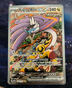 Raging Bolt ex 166/131 Sv: Prismatic Evolutions Holo Pokemon Card SIR NM - Image 1
