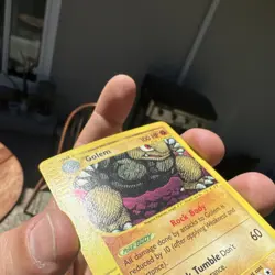 Pokemon TCG Golem Expedition Base Set Holo Rare 100 HP Card 014/165 English - Image 4