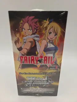 Fairy Tail WeiB (Weiss) Schwarz Sealed English Booster Display Box - Image 1