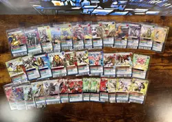 Digimon Card D Alpha Evolve Lot 100+ Cards Set Ultra, Rare Cards Kira Bulk - Image 1