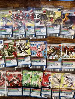 Digimon Card D Alpha Evolve Lot 100+ Cards Set Ultra, Rare Cards Kira Bulk - Image 4