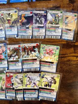 Digimon Card D Alpha Evolve Lot 100+ Cards Set Ultra, Rare Cards Kira Bulk - Image 5