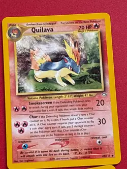 Lot 8 Neo Genesis Pokemon Cards Quilava Seadra Skiploom Togepi Xatu Chikorita - Image 3