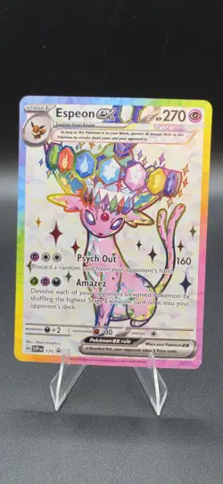 Espeon ex SVP175 Sv: Scarlet & Violet Promo Cards Holo - Image 1