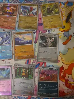 English Pokemon TCG Black Bolt White Flare Pokeball Reverse Holo 18 card lot - Image 3