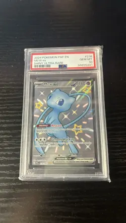 Pokemon Mew ex Ultra Rare PSA 10 Card Lot 193/165 & 216/091 2023 & 2024 Gem Mint - Image 3