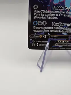 Vaporeon VMAX SWSH182 SWSH: Sword & Shield Promo Pokemon Card Holo Near Mint NM - Image 2