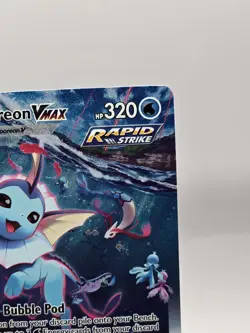 Vaporeon VMAX SWSH182 SWSH: Sword & Shield Promo Pokemon Card Holo Near Mint NM - Image 4