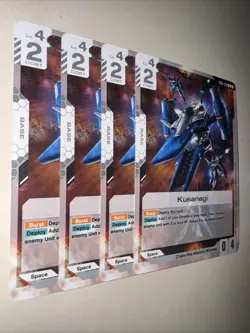 GD01-129 Kusanagi X4 Playset Gundam Card Game TCG CCG English - Image 2