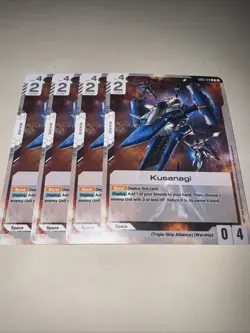 GD01-129 Kusanagi X4 Playset Gundam Card Game TCG CCG English - Image 4