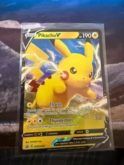 Pikachu V SWSH061 SWSH: Sword & Shield Promo Cards Holo - Image 1