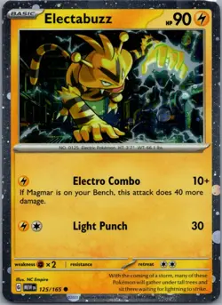Electabuzz - (Cosmos Holo) Promo Miscellaneous Cards & Products 125/165 NM - Image 1