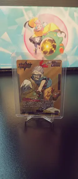 Bulma SB01-045 Gold Leader Dragon Ball Manga Booster Card Fusion World - Image 1