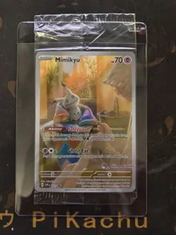 Mimikyu - 075 (Pokemon Center Exclusive) Sv: Scarlet & Violet Promo Card SEALED! - Image 1