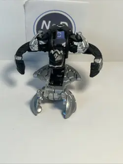 Bakugan Battle Brawlers Vertexx Darkus 820G W/Card Diecast RARE - Image 2