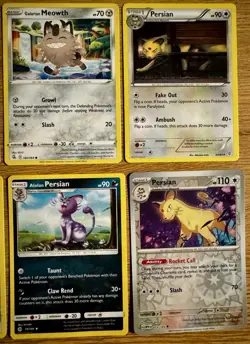 18x Meowth Persian Pokemon Card Lot W/ XY Era Pokemon Cards Mixed Lot - Image 5
