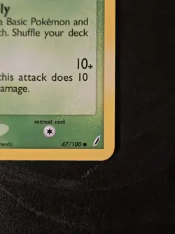 Cacnea 47/100 Reverse Holo Pokemon EX Crystal Guardians - Image 5