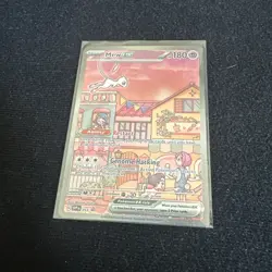 Pokemon Mew EX 053 Scarlet & Violet 151 Black Star Promo Full Art NM 2023 A - Image 1