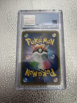 2021 Pokemon Sword & Shield Promos Pikachu Yu Nagaba 208/S-P Japanese CGC 9 - Image 3