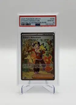 Ethans Adventure 236/182 PSA 10 - Destined Rivals - Pokemon TCG - Image 1