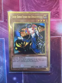 YuGiOh Tour Guide From the Underworld MAGO-EN007 NM Gold Rare 1st Edition - Image 1