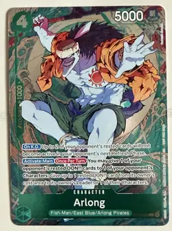 Arlong OP15-023 Alt Dash Pack Adventure On Kamis Island One Piece TCG English NM - Image 1
