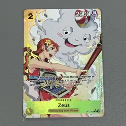 ZEUS - One Piece TCG OP11-106 - AA Alt Art Rare R - A Fist of Divine Speed NM - Image 1