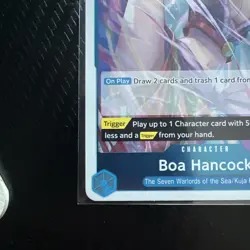 One Piece Boa Hancock Foil EB04-027 The Azure Sea's Seven English - Image 5