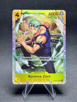 ONE PIECE OP15-113 SR Roronoa Zoro Adventure on KAMI's Island English - Image 1