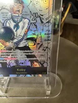 EB04-044 Koby SR Alt Art Manga Adventure on Kami’s Island One Piece TCG English - Image 4