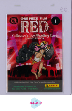 MONKEY D. LUFFY ONE PIECE FILM RED LIMITED EDITION PANINI 2022 EN - Image 2
