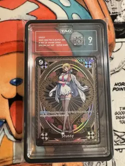 One Piece TCG | SP | OP07-085 | Stussy | A Fist of Divine Speed | Bandai | TAG 9 - Image 1