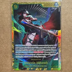 OP14-119 Dracule Mihawk SEC One Piece OP14 The Azure Sea's Seven Foil ENG NM - Image 1