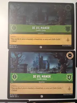 Lorcana Disney 101 Dalmatian (15) Card Lot 2 Cold Foils & 13 Commons - Image 2