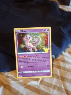Pokemon TCG Mew Celebrations Holo Rare Card 011/025 Near Mint/Mint Condition - Image 2