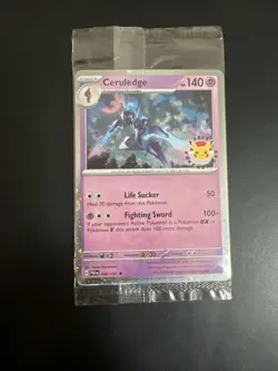 Ceruledge #040/091 Pokemon Day Sealed Promo Stamped Pokemon TCG Card - Image 1