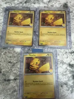 Pikachu (Pokemon Day 2026) 051/162 Miscellaneous Cards with bonus cards - Image 1