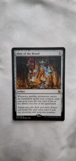 Magic the gathering card, Altar Of The Brood - Image 1