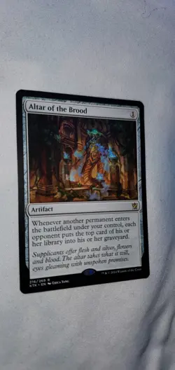 Magic the gathering card, Altar Of The Brood - Image 2