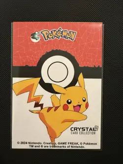 Gengar #094 2024 Pokemon Crystal Card Collection Box Hit Case Chase - Image 2