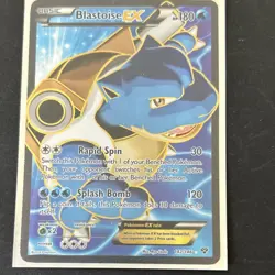 Blastoise EX Full Art Ultra Rare Holo Pokemon Card XY 142/146 - Image 2