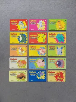 Pokemon Ligmania Complete Set 30/30 Brazil Phone Cards 2000 Pikachu - Image 1
