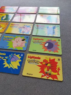 Pokemon Ligmania Complete Set 30/30 Brazil Phone Cards 2000 Pikachu - Image 3