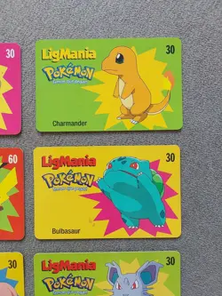 Pokemon Ligmania Complete Set 30/30 Brazil Phone Cards 2000 Pikachu - Image 5
