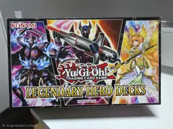 Yu-Gi-Oh! Legendary Hero Decks ''EMPTY BOX'' No Cards Just Box 🔥🔥 - Image 1