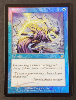 STIFLE *FOIL* Scourge Card - LP Lightly Played - Magic The Gathering MTG (#1) - Image 1