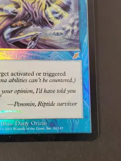 STIFLE *FOIL* Scourge Card - LP Lightly Played - Magic The Gathering MTG (#1) - Image 3