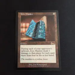 NM/M - Never Played - Iron Maiden Urza's Legacy Mtg Magic the Gathering - Image 1