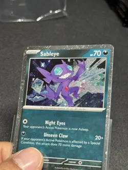 Fart Swirl 🌀 Pokemon TCG Sableye 2023 Cosmo Holo Card 136/193 NM 🔥🔥🔥 - Image 1
